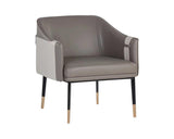 Carter Leather Upholstered Lounge Chair