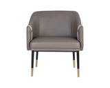 Carter Leather Upholstered Lounge Chair