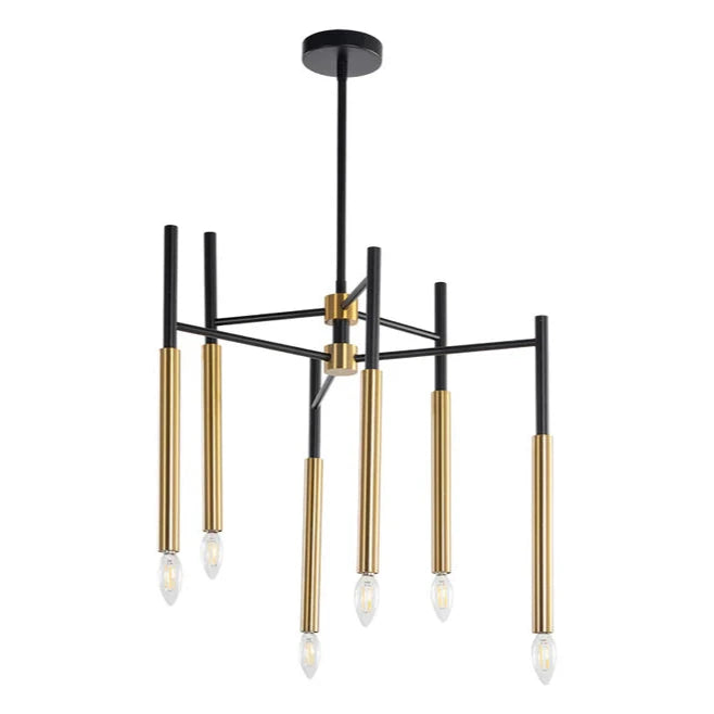 Hewitt Iron Armed Chandelier