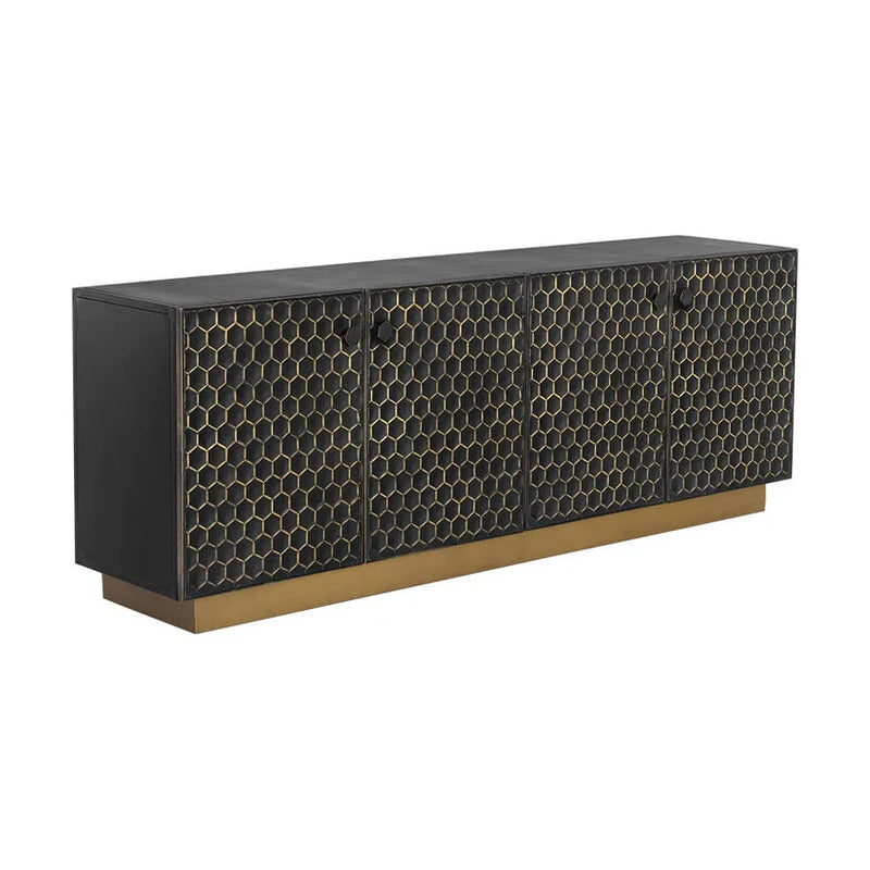 Hive Iron Black Sideboard