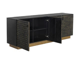 Hive Iron Black Sideboard