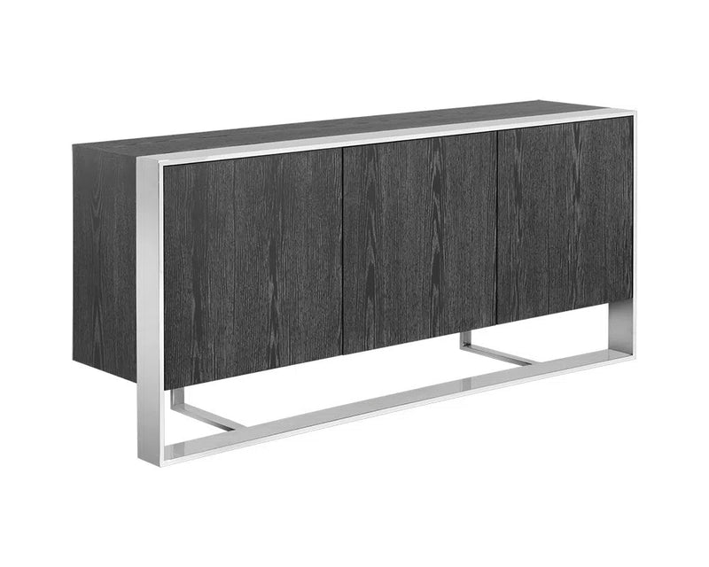 Dalton Wooden Steel Sideboard