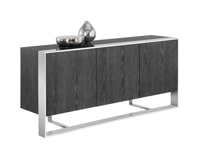 Dalton Wooden Steel Sideboard