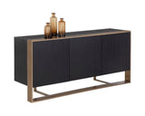 Dalton Wooden Steel Sideboard