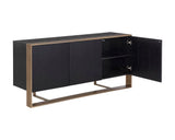 Dalton Wooden Steel Sideboard