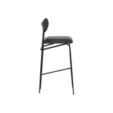 Gibbons Leather Upholstered Unique Barstool