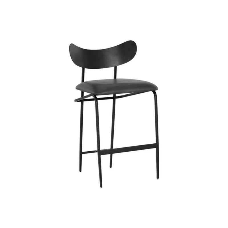 Gibbons Leather Upholstered Unique Counter Stool