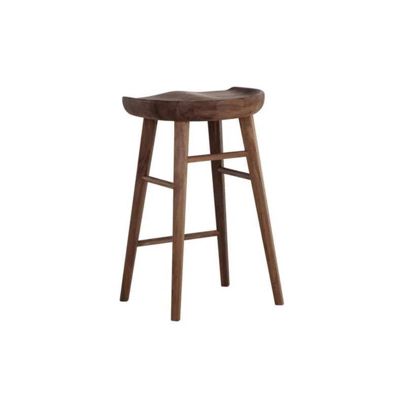 Dominic Wooden Traditional Designed Counter Stool