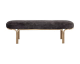 Gwen Fabric Upholstered Backless Bench