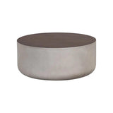 Diaz Outdoor Round Coffee Table