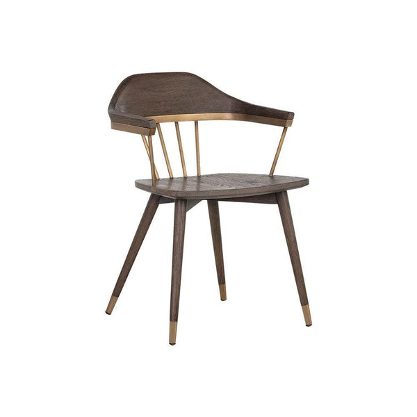 Demi Wooden Dining Armchair