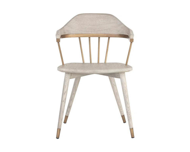 Demi Wooden Dining Armchair