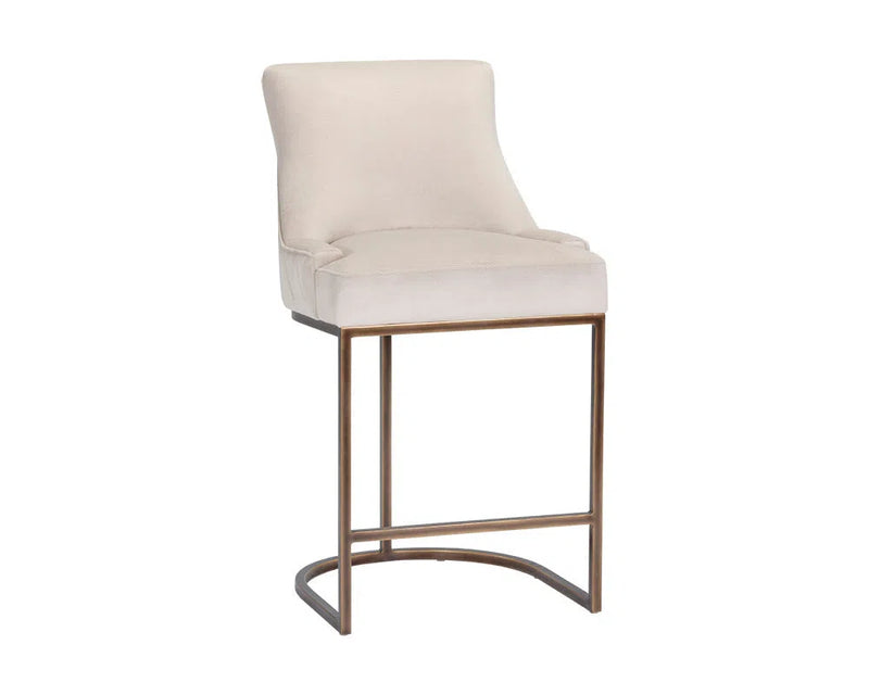 Florence Fabric Upholstered Counter Stool