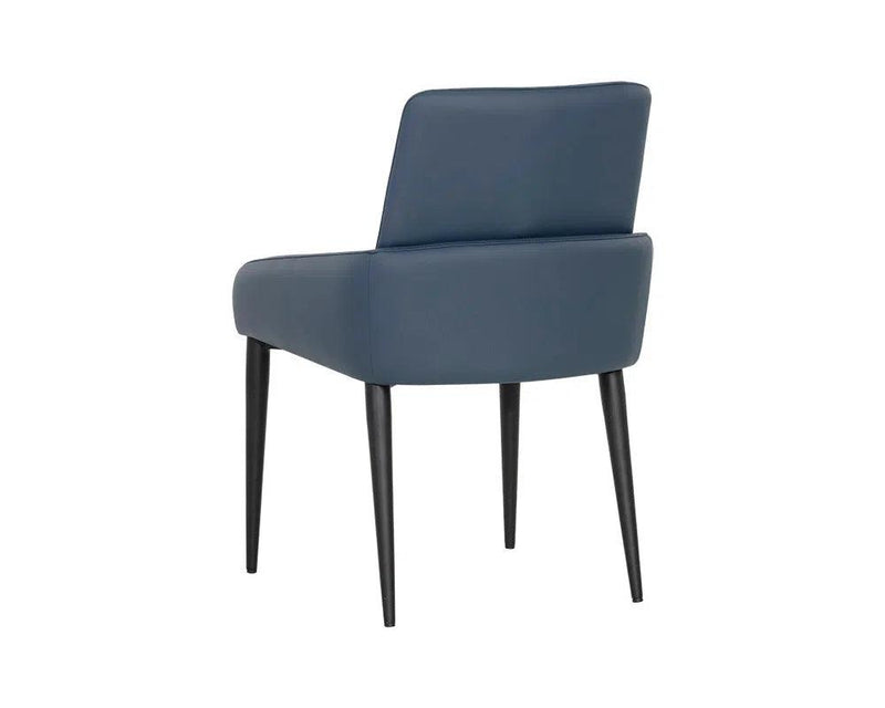 Carlo Leather Upholstered Dining Armchair