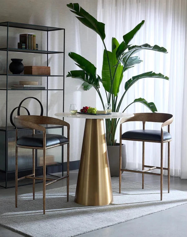 Parsons Bookcase With Fluted Glass Doors And Iron Frame