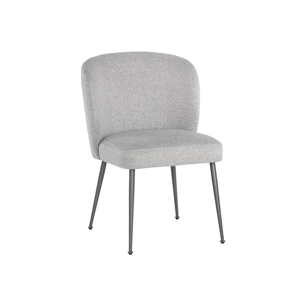 Ivana Fabric Upholstered Armless Dining Chair