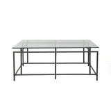 Bellagio Stainless Steel Framed Outdoor Coffee Table