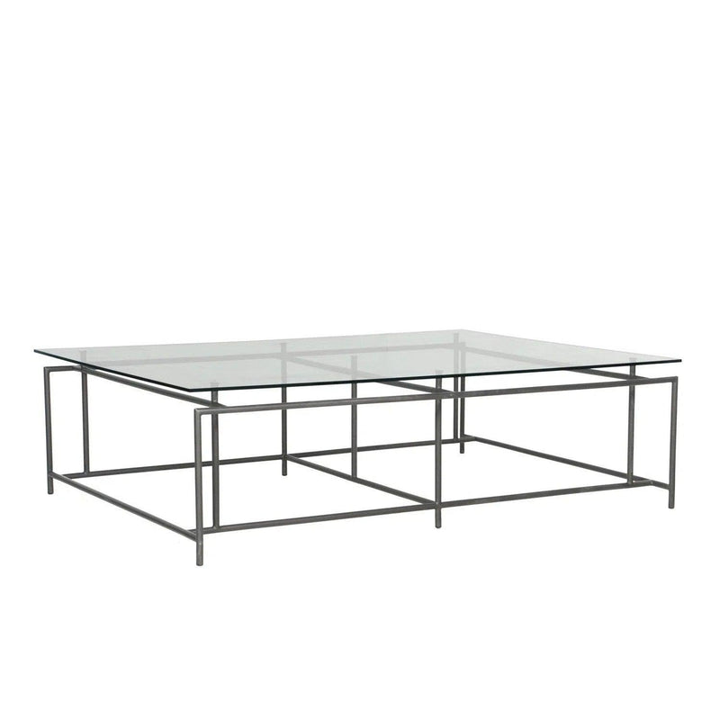 Bellagio Stainless Steel Framed Outdoor Coffee Table