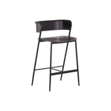 Keanu Powder Coated Iron Counter Stool