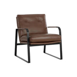 Sterling Leather Upholstered Lounge Chair