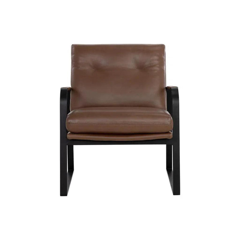 Sterling Leather Upholstered Lounge Chair