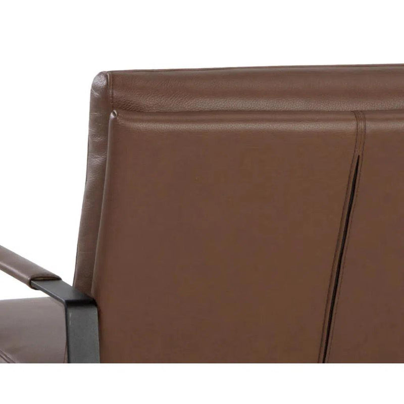 Sterling Leather Upholstered Lounge Chair