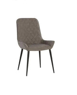 Iryne Leather Upholstered Armless Dining Chair