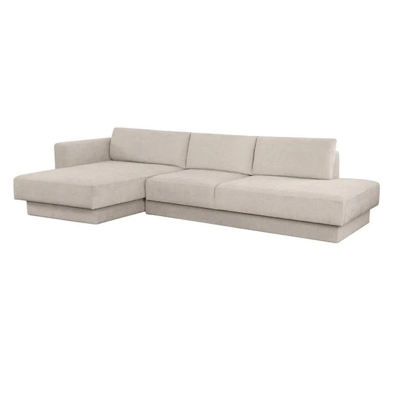 Tecoma Fabric Upholstered Sofa Chaise