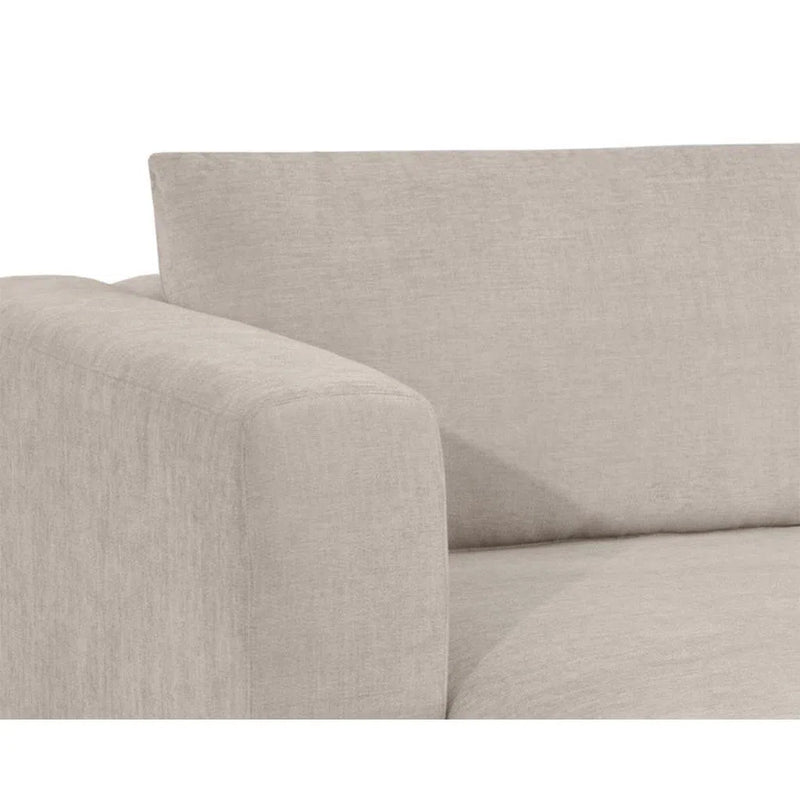 Tecoma Fabric Upholstered Sofa Chaise