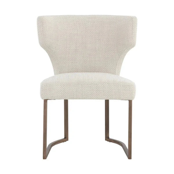 Yorkville Fabric Upholstered Armless Dining Chair