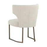 Yorkville Fabric Upholstered Armless Dining Chair