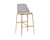 Dover Leather Upholstered Luxurious Barstool