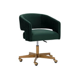 Claren Fabric Upholstered Office Armchair