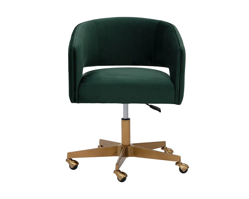 Claren Fabric Upholstered Office Armchair