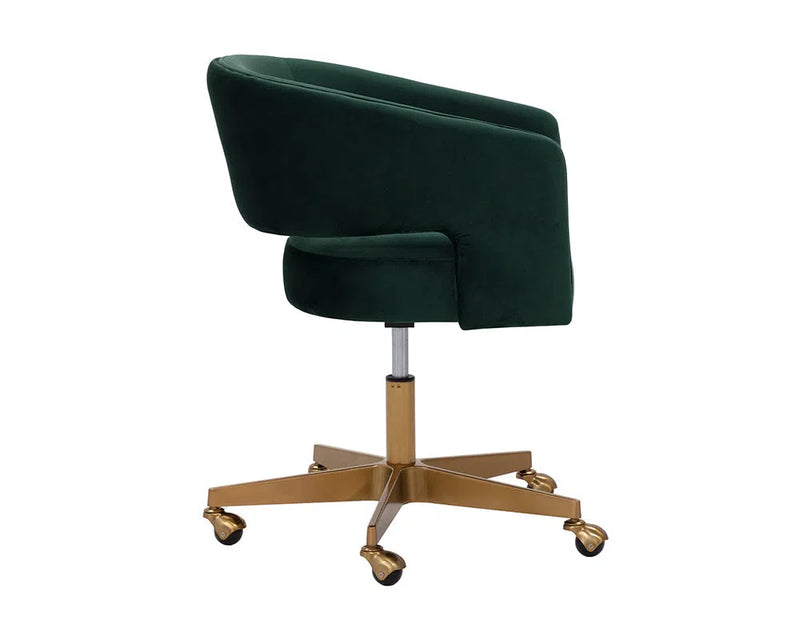 Claren Fabric Upholstered Office Armchair