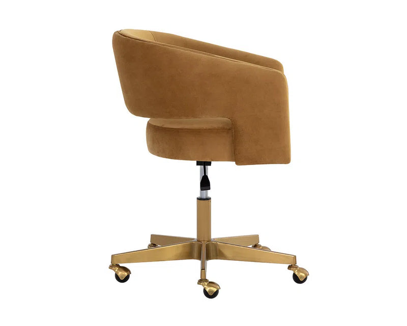 Claren Fabric Upholstered Office Armchair