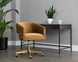 Claren Fabric Upholstered Office Armchair