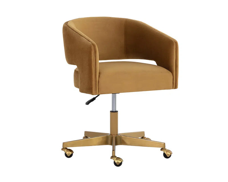 Claren Fabric Upholstered Office Armchair