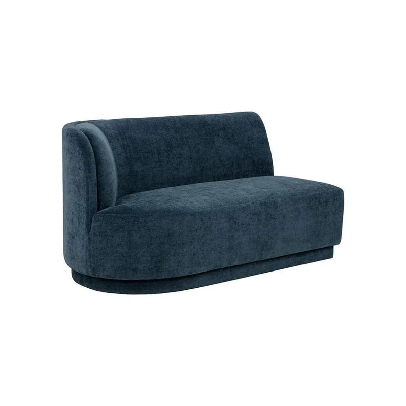 Jaclyn Fabric Upholstered Modular Left Armchair