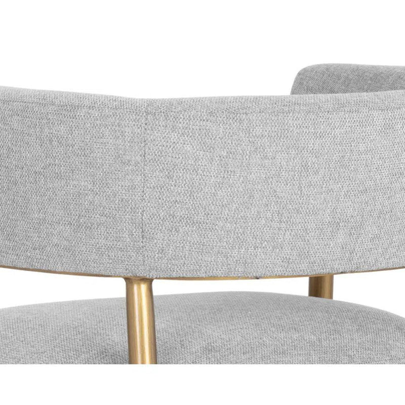 Maestro Fabric Upholstered Dining Armchair