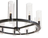 Clarabelle Iron Small Chandelier