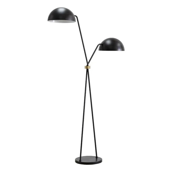 Faven Iron Based Black Floor Lamp