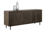 Carlin Wooden Iron Taupe Sideboard