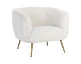 Amara Fabric Upholstered Lounge Chair