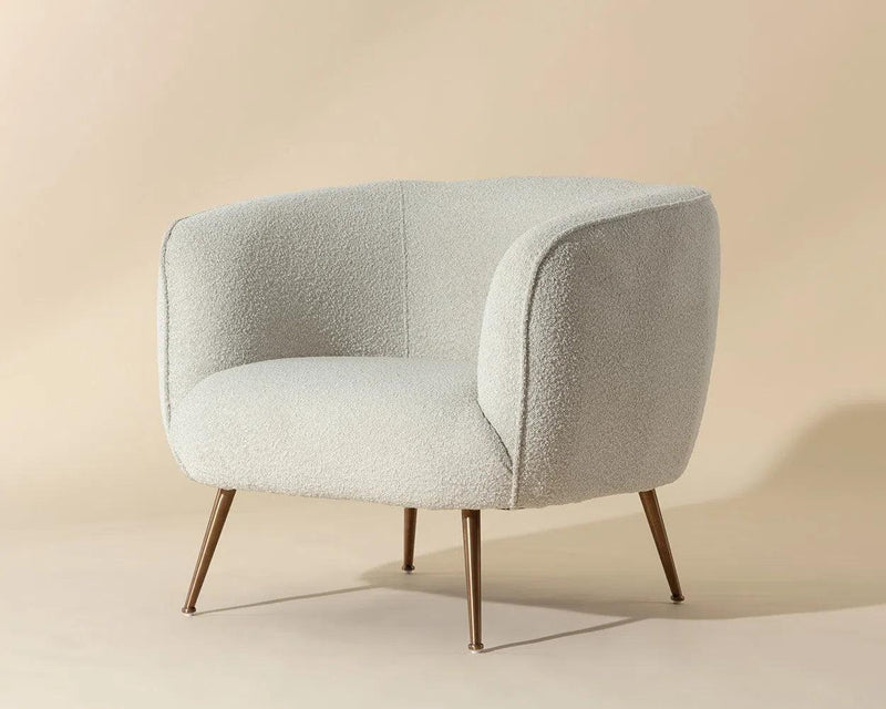 Amara Fabric Upholstered Lounge Chair