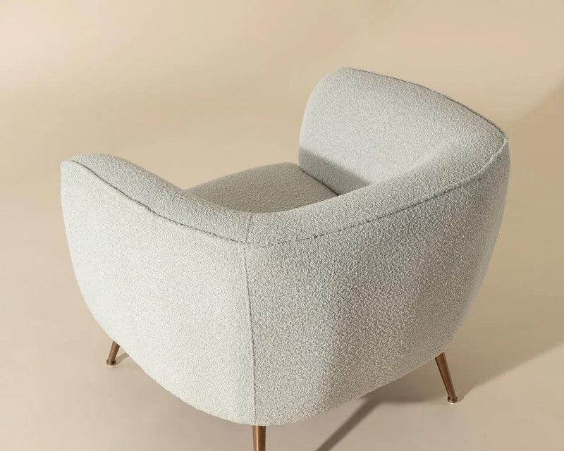 Amara Fabric Upholstered Lounge Chair