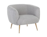 Amara Fabric Upholstered Lounge Chair