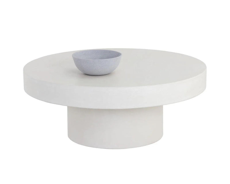 Brando Concrete Outdoor Round Coffee Table