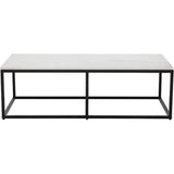 Ellery Marble Top Rectangular Coffee Table