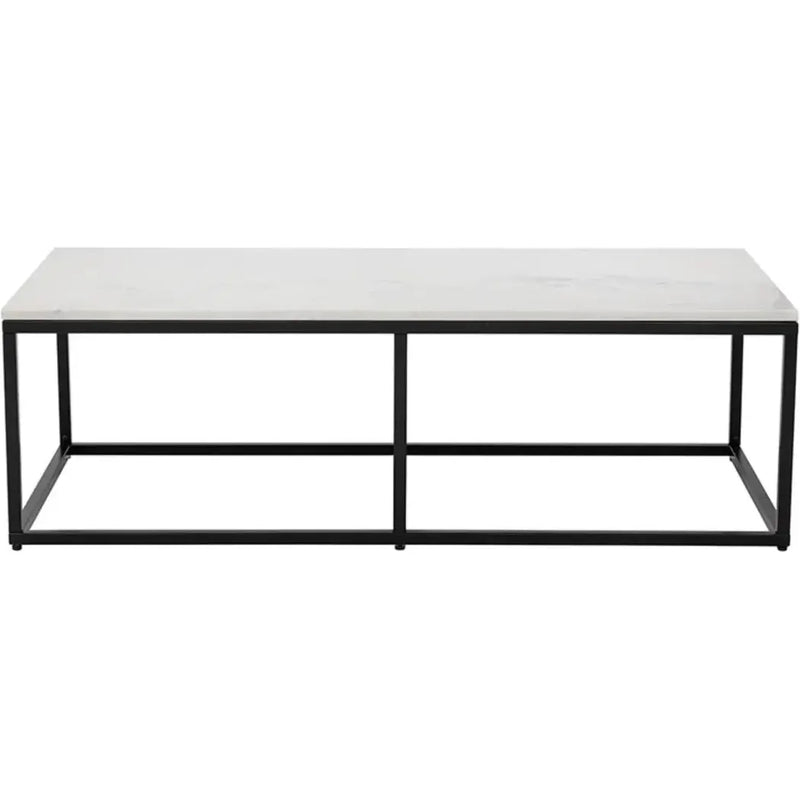 Ellery Marble Top Rectangular Coffee Table